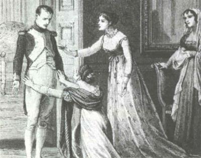 La duchesse de Polignac et Napoleon Bonaparte